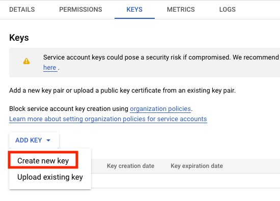 fcm-3：创建新密钥